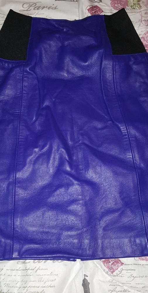 Vegan Leather Pencil Skirt